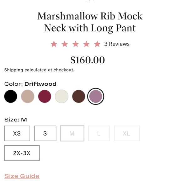 Marshmallow Rib Mock Neck with Long Pant - Picture 8 of 8